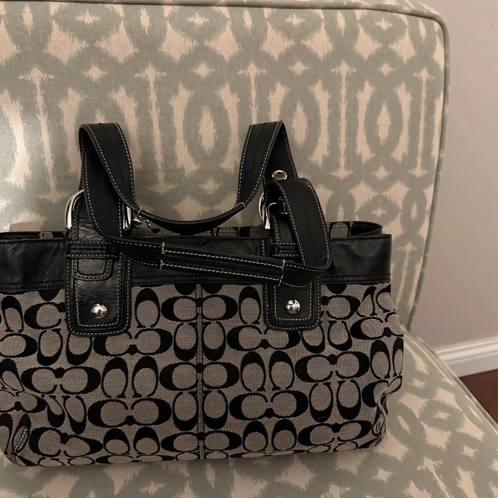 Coach Black and Gray